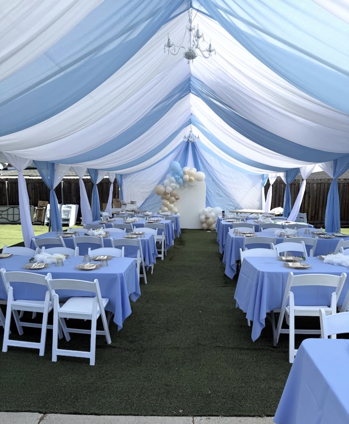 Draping Tents