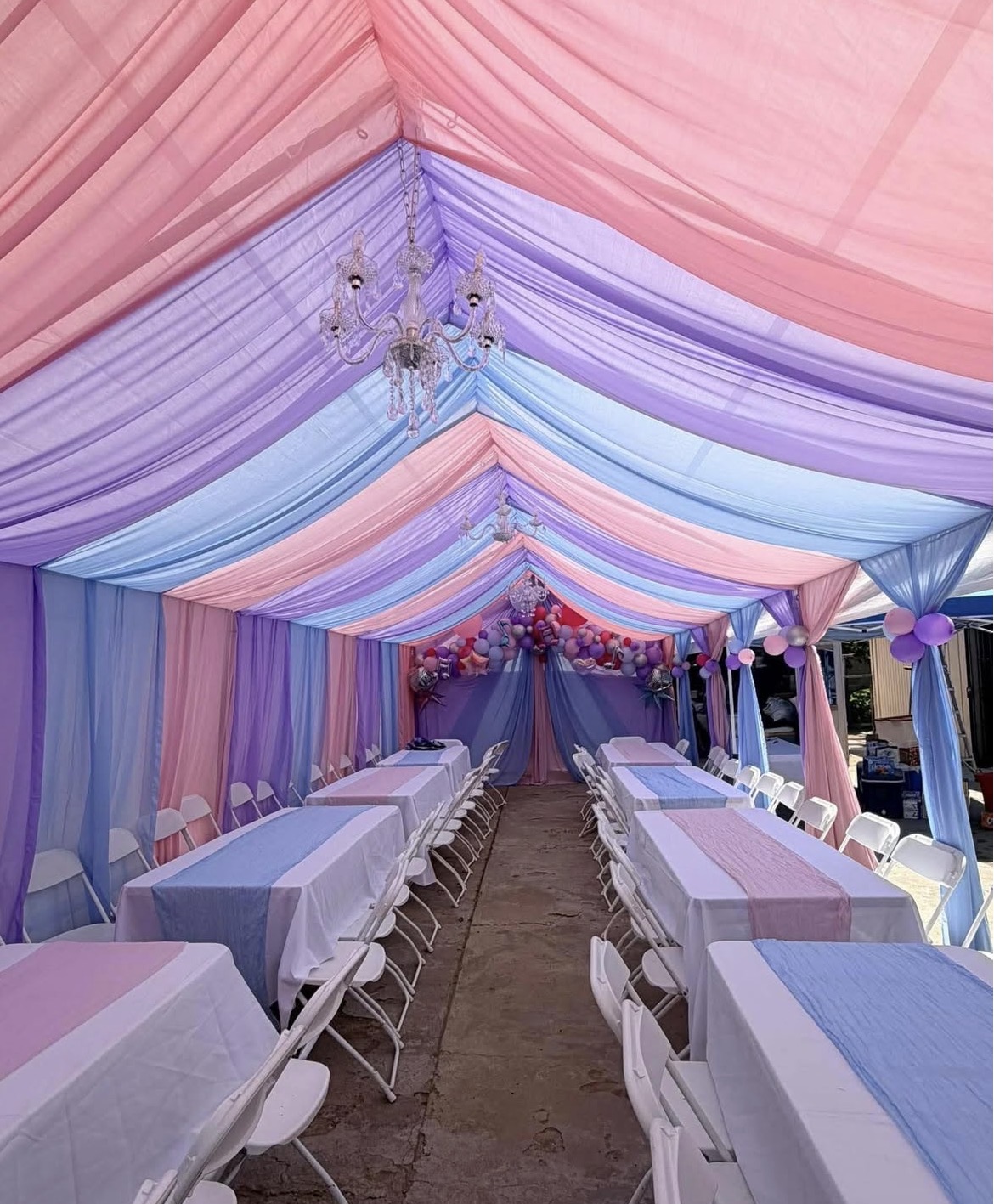 Draping Tents