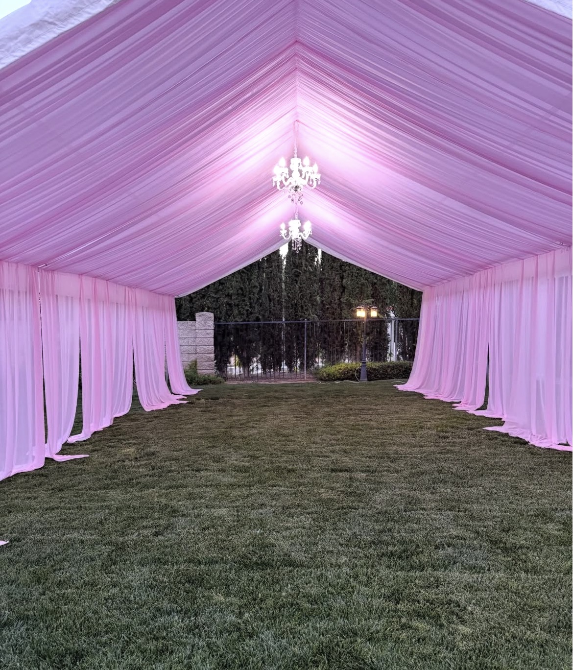Draping Tents