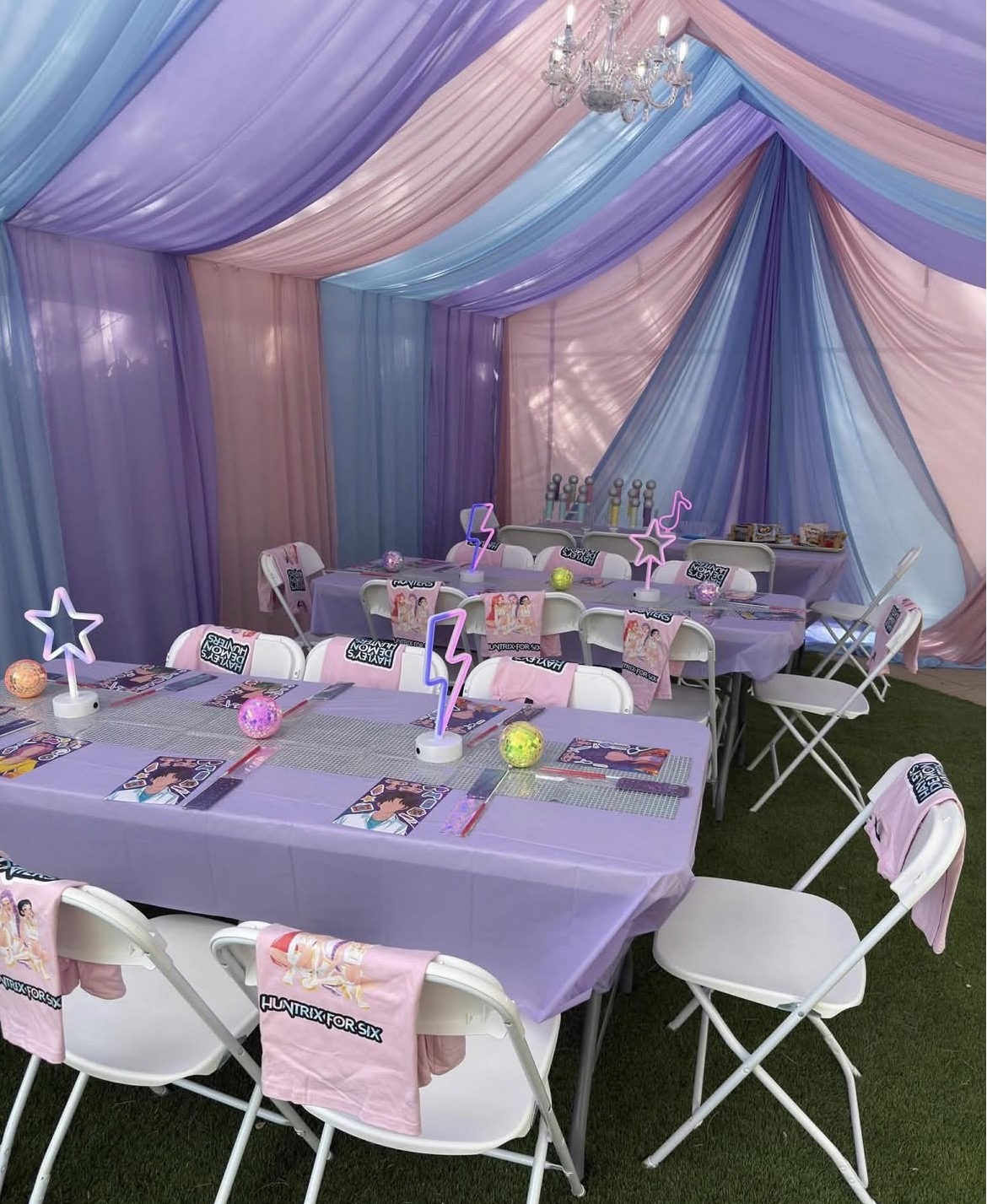Draping Tents