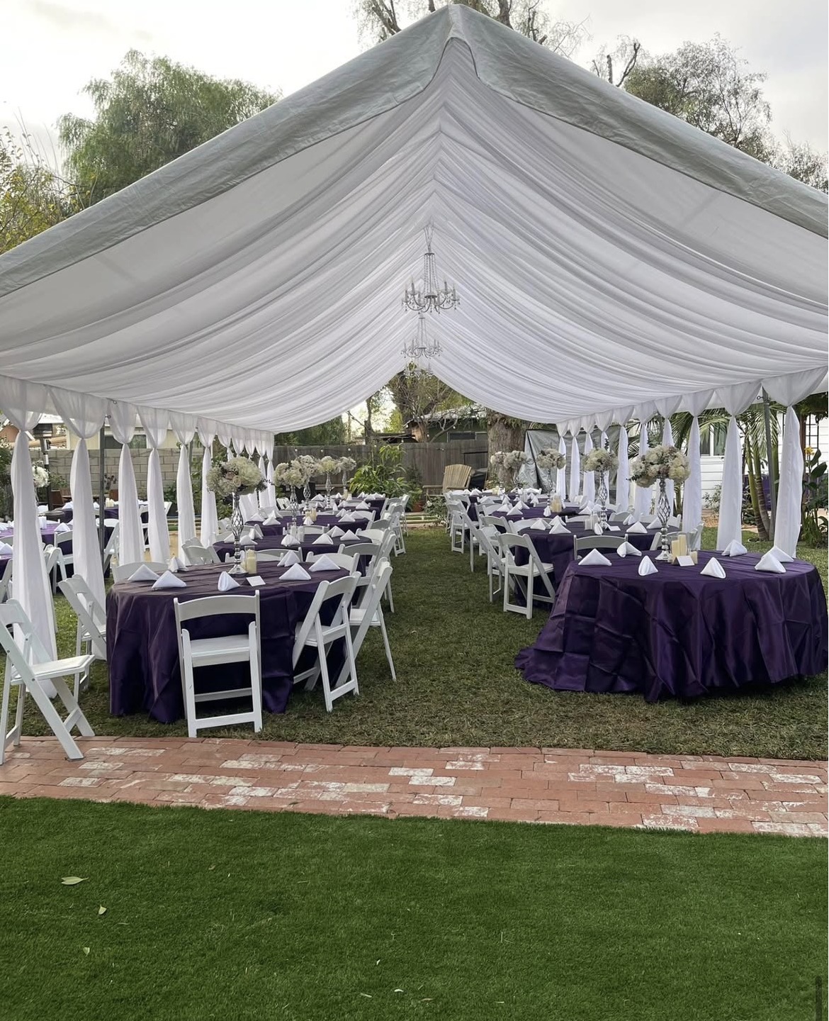 Draping Tents